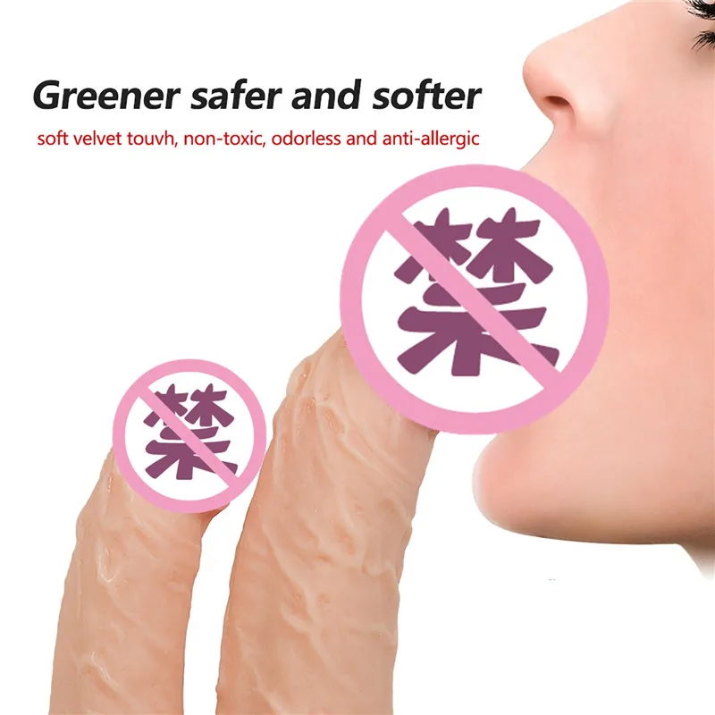 Dildo Realistic Dildos For Women Double Ended Dildo-Dual Sided-Headed Penetration Dong For Woman huge dildo  double dildo