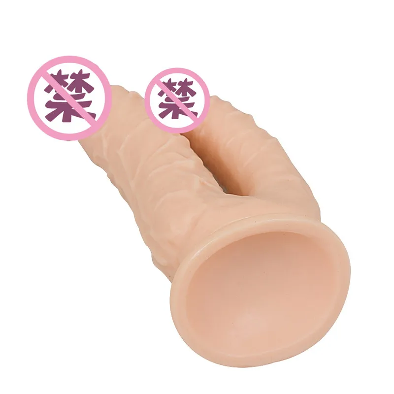 Dildo Realistic Dildos For Women Double Ended Dildo-Dual Sided-Headed Penetration Dong For Woman huge dildo  double dildo