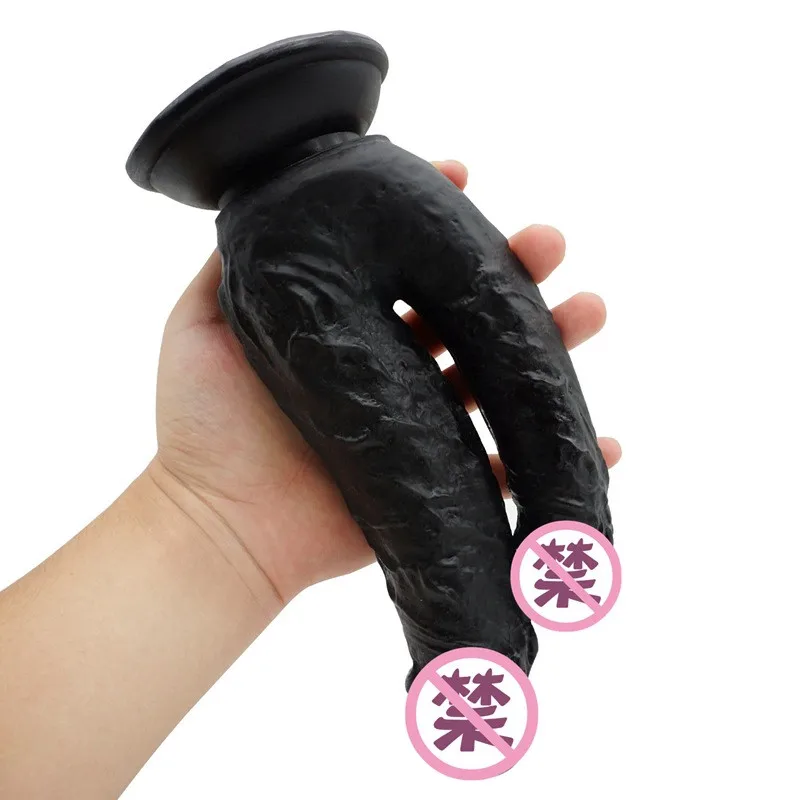 Dildo Realistic Dildos For Women Double Ended Dildo-Dual Sided-Headed Penetration Dong For Woman huge dildo  double dildo
