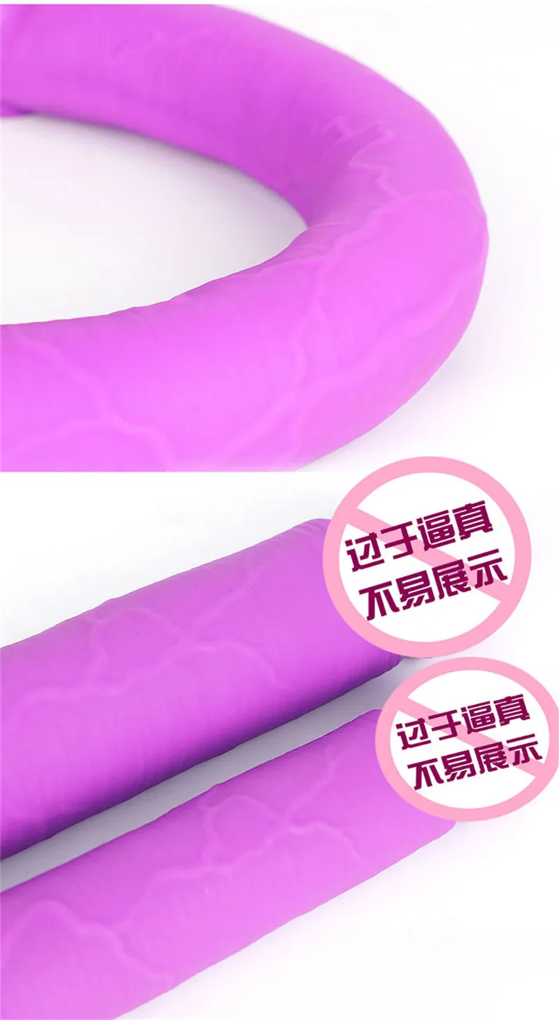 Anal Beads Double Ended Dildo Lesbian Sex Toys Long Realistic Penis Double Penetration Vagina Anal Stimulation dildos For Women