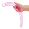 Erotic Silicone Long Dildo Realistic Soft Jelly Double Ended Penis Anal Lesbian Double Penetration Dick Adult Sex Toys for Woman
