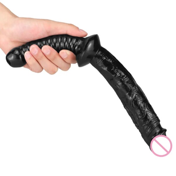 Double Ended Penetration Dildos Realistic Double Headed Phallus Stimulation Vagina and Anus Long Dick Sex Toys for Women Lesbian