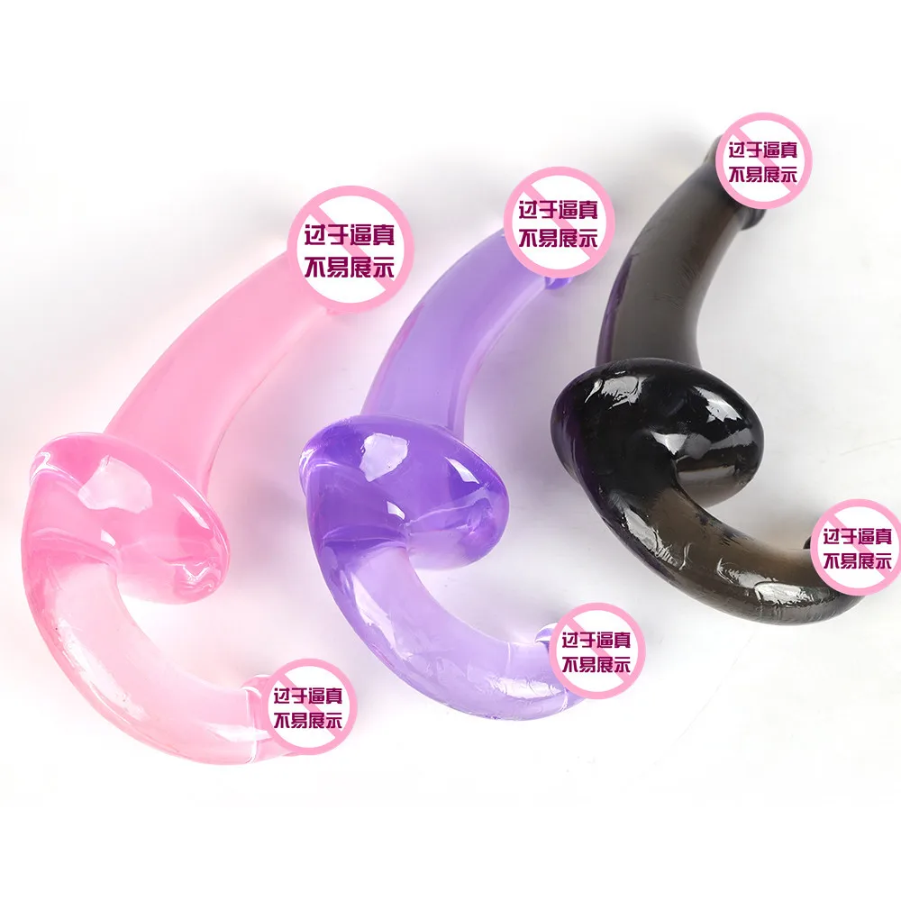 Soft And Smooth Double Penetration Dildo Long 2 Headed Penis Duol Ended Dick Cock Anal Masturbation For Lesbian Couples Sex Toys