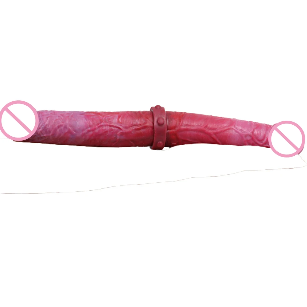 Realistic Penis Female Masturbators Silicone Double Ended Dildo Anal Plug G-Spot Stimulator For Women Men Masturbation Supplies