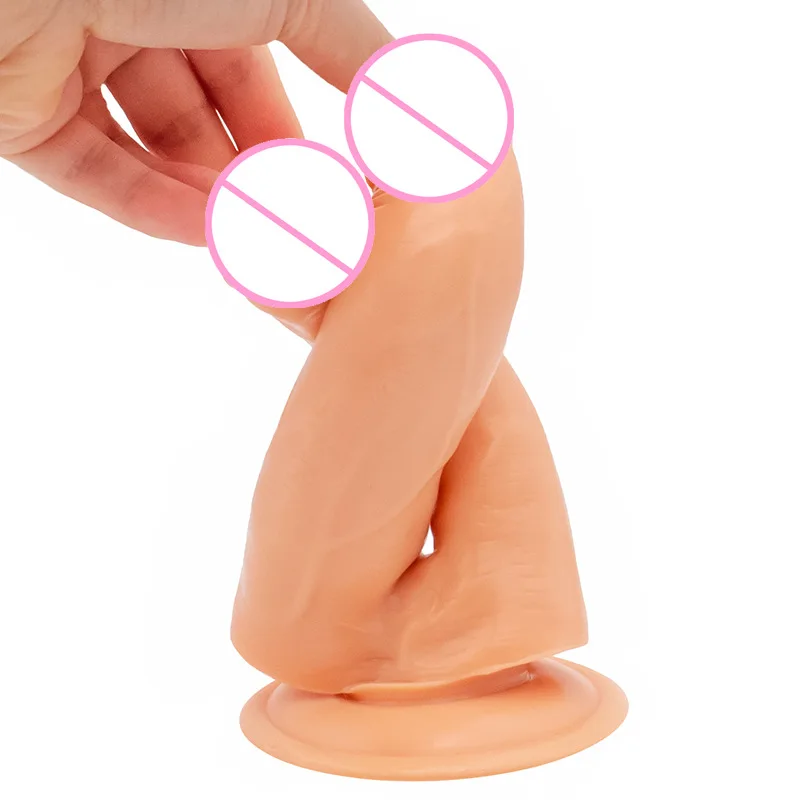 Double Head Dildos Penetration G-spot Stimulation of Vagina and Anus Penis Dual Ended Phallus Erotic Toys for Women Butt Plug