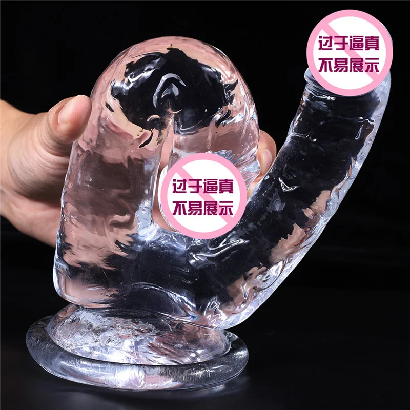 Realistic Double Ended Anal Dildo Penetration Vagina and Anus Soft Skin Feeling Penis Femme Masturbation Cock Sex Toys for Women