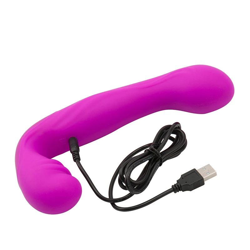 Erotic Strapless Strapon Dildo Vibrator Pegging Anal G Spot Double Ended Penis Lesbian Toys for Adults Gay Sex Toys for Woman