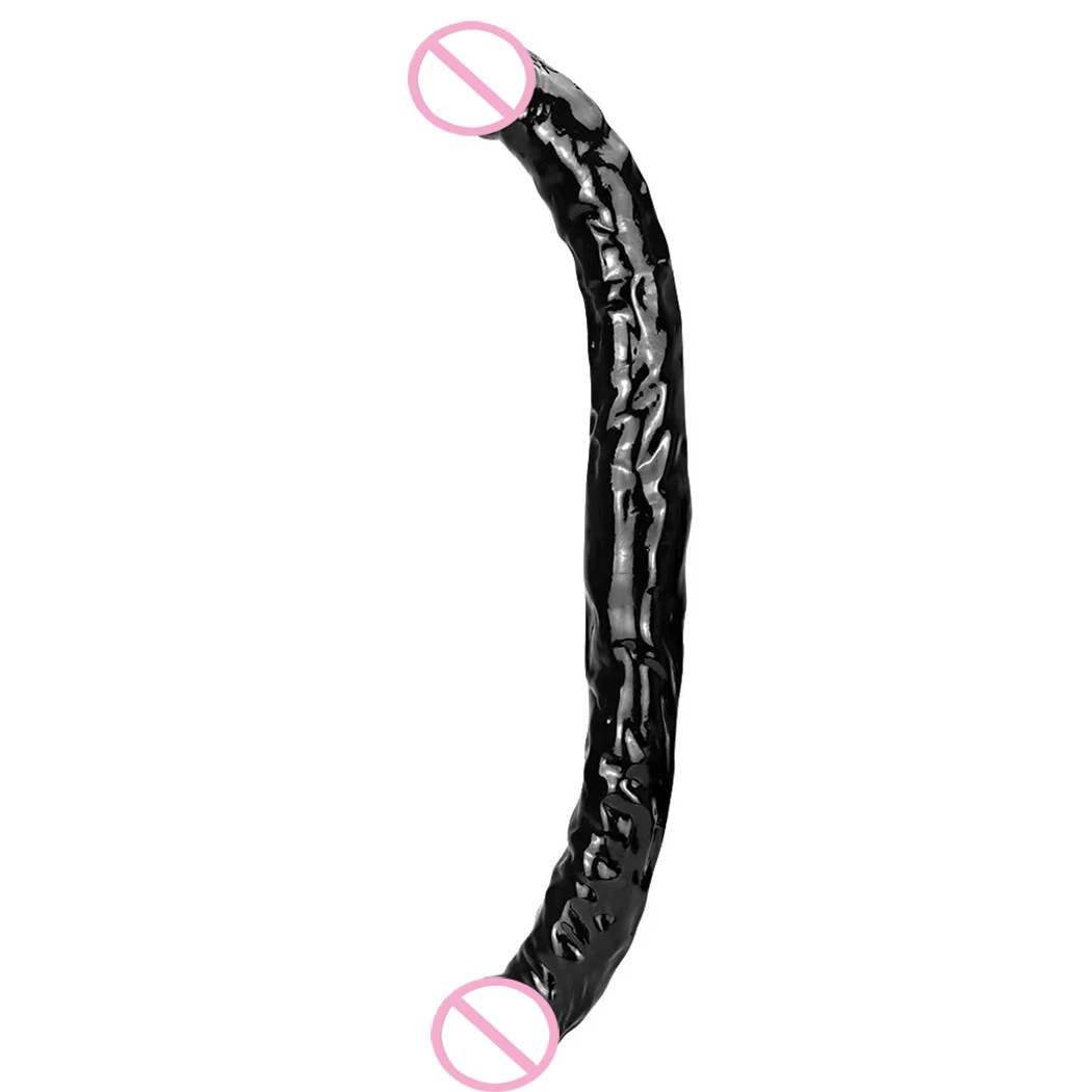Long Double Head Dildo Realistic Penis Double End Phallus Anal Plug Big Penis for Women Lesbian Masturbator for Adult Sex Toys18