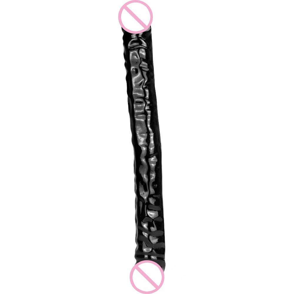 Long Double Head Dildo Realistic Penis Double End Phallus Anal Plug Big Penis for Women Lesbian Masturbator for Adult Sex Toys18