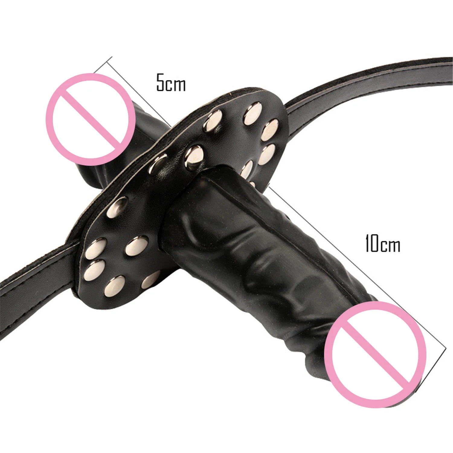 Double-Ended Dildos Gag Strapon Open Mouth Dong Plug Head Harness Realistic Cock Penis SM Adult Games Sex Toys For Couples Double-Ended Dildos Gag Strapon Open Mouth Dong Plug Head Harness Realistic Cock Penis SM Adult Games Sex Toys For Couples