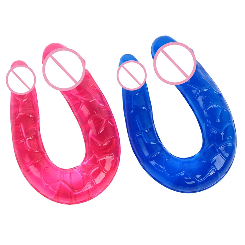 Sex U Shape Double Dildo Flexible Soft Jelly Vagina Anal Women Gay Lesbian Double Ended Dong Penis Artificial Penis Sex Toys 18 Sex U Shape Double Dildo Flexible Soft Jelly Vagina Anal Women Gay Lesbian Double Ended Dong Penis Artificial Penis Sex Toys 18