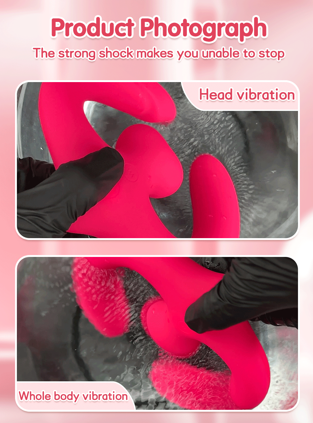 G-Spot Double-Ended Sex Toys Dildo Vibrator for Women Lesbian Couples 7 Modes Strapless Strap-on with Remote Control Adults Good