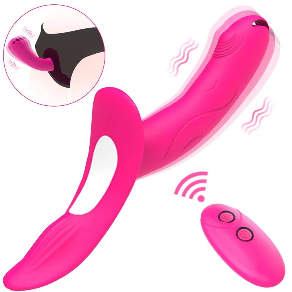 Wireless Remote Control Strapless Dildo Vibrator For Couples Silicone Strap On G-Spot Vibrator Stimulate Clitoris Adult Sex Toys Wireless Remote Control Strapless Dildo Vibrator For Couples Silicone Strap On G-Spot Vibrator Stimulate Clitoris Adult Sex Toys