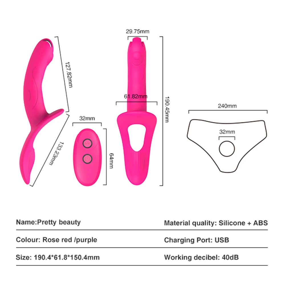 Wireless Remote Control Strapless Dildo Vibrator For Couples Silicone Strap On G-Spot Vibrator Stimulate Clitoris Adult Sex Toys Wireless Remote Control Strapless Dildo Vibrator For Couples Silicone Strap On G-Spot Vibrator Stimulate Clitoris Adult Sex Toys
