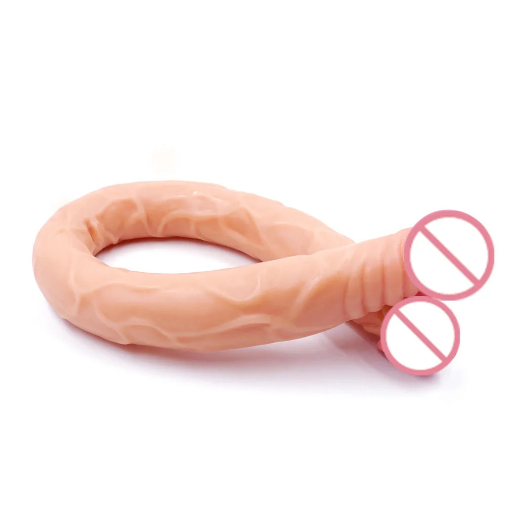 21.56inch Double Dildo Ended Super Long Dildo for Lesbian Flexible Double Penis Vagina and Anal Adult Game Sex Toy for Women Gay 21.56inch Double Dildo Ended Super Long Dildo for Lesbian Flexible Double Penis Vagina and Anal Adult Game Sex Toy for Women Gay