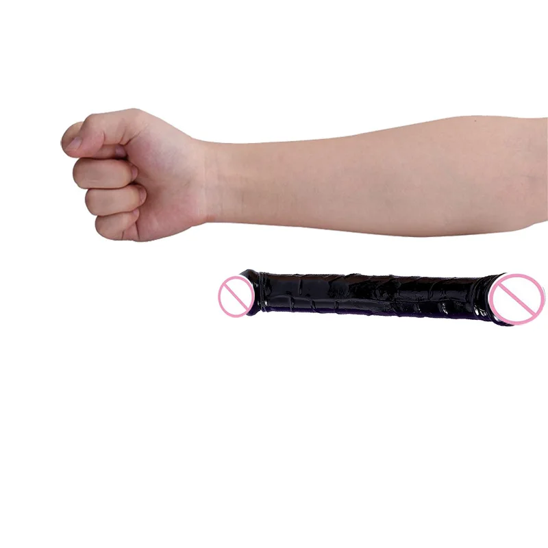 Realistic Dildo Double Ended Dildo Sex Toy For Woman TPE Erotic Soft Long Jelly Dildo for Lesbian Flexible Big Penis Masturbator
