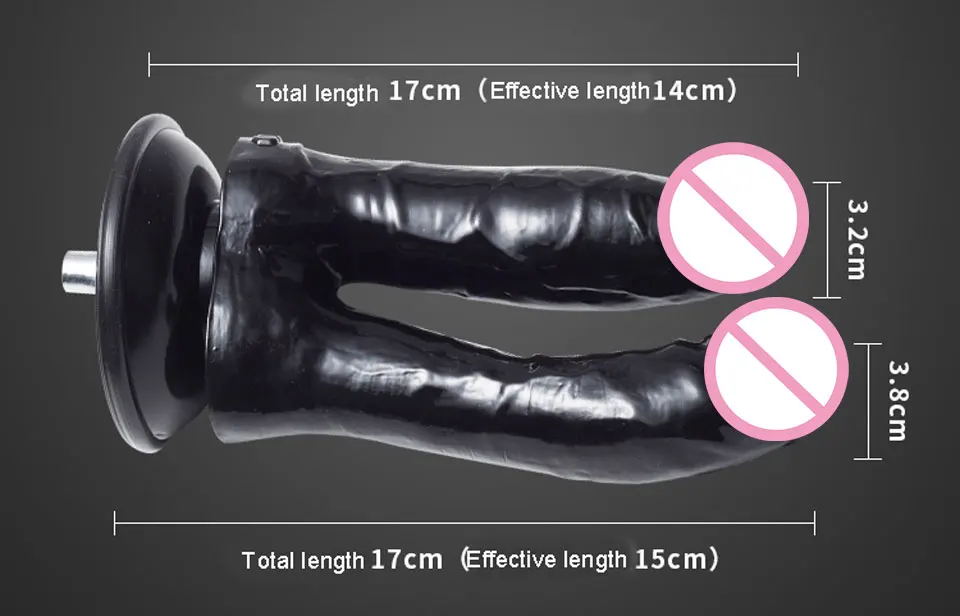 Fredorch Sex machine Double Headed Big Long Dildos Anal Penis Vaginal Dual Ended Dildos Dick With Strong Cup Sex Toys for Women Fredorch Sex machine Double Headed Big Long Dildos Anal Penis Vaginal Dual Ended Dildos Dick With Strong Cup Sex Toys for Women