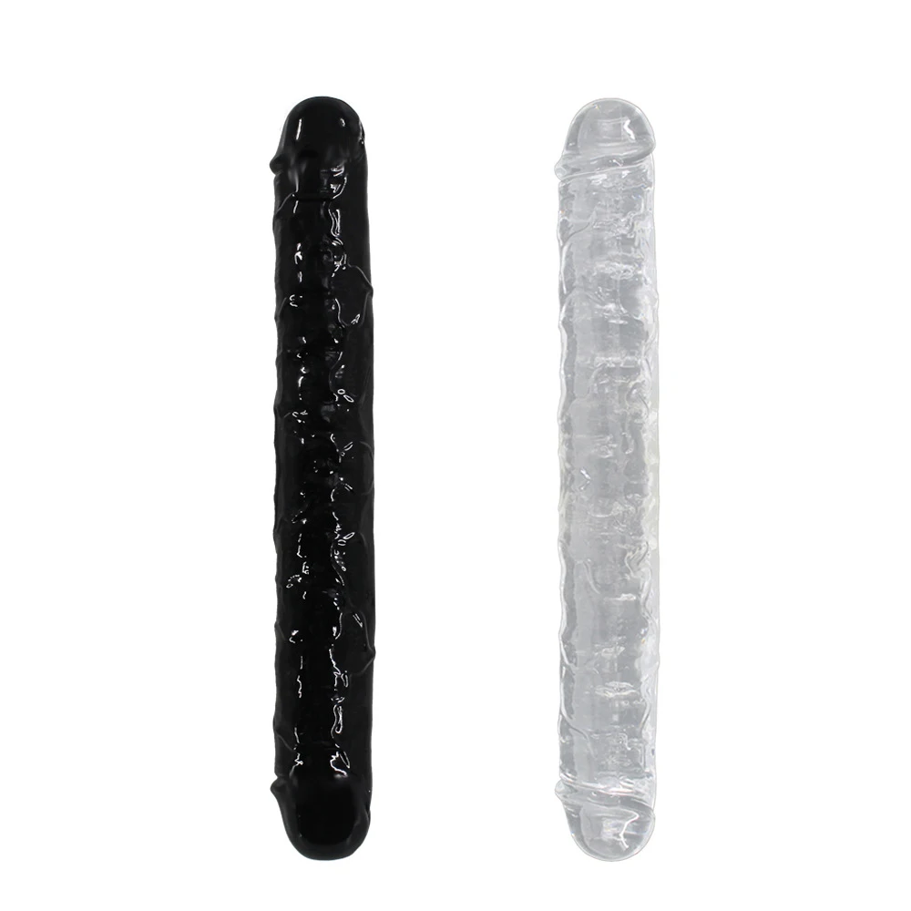 Lesbian Big Double Headed Dildos Stimulation of Vagina and Anus Realistic Penis Dual Ended Anal Dildo Adult Sex Toys for Women Lesbian Big Double Headed Dildos Stimulation of Vagina and Anus Realistic Penis Dual Ended Anal Dildo Adult Sex Toys for Women