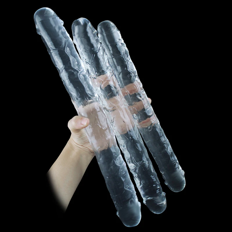 Lesbian Big Double Headed Dildos Stimulation of Vagina and Anus Realistic Penis Dual Ended Anal Dildo Adult Sex Toys for Women Lesbian Big Double Headed Dildos Stimulation of Vagina and Anus Realistic Penis Dual Ended Anal Dildo Adult Sex Toys for Women
