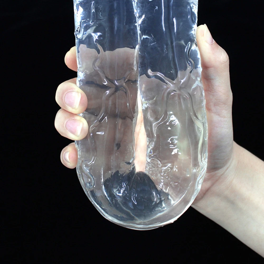 Lesbian Big Double Headed Dildos Stimulation of Vagina and Anus Realistic Penis Dual Ended Anal Dildo Adult Sex Toys for Women Lesbian Big Double Headed Dildos Stimulation of Vagina and Anus Realistic Penis Dual Ended Anal Dildo Adult Sex Toys for Women