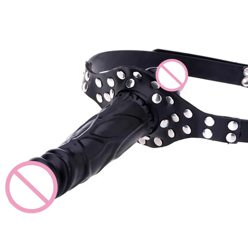 Fetish Double-Ended Dildo Gag Open Mouth Gag Dildo Lesbian Strapon Harness Erotic bdsm Bondage Adult Games Sex Toys for Couples Fetish Double-Ended Dildo Gag Open Mouth Gag Dildo Lesbian Strapon Harness Erotic bdsm Bondage Adult Games Sex Toys for Couples