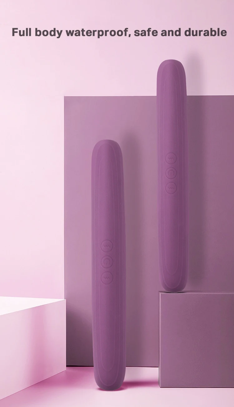 22cm double-ended flexible dildo lesbian anal G-spot stimulation sex toy for male and female couples