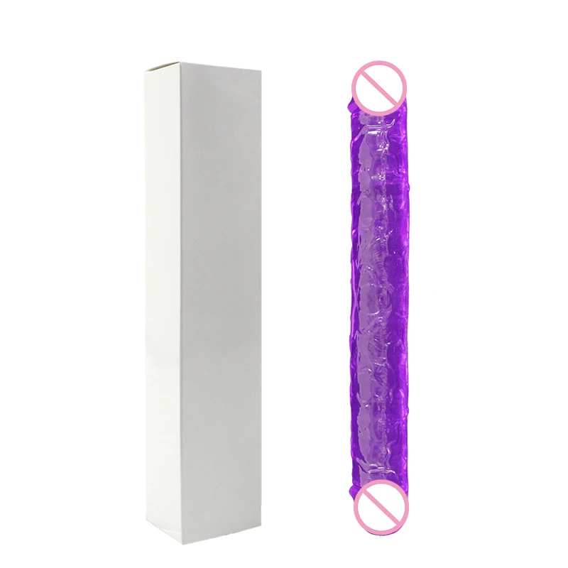 Double Head Dildo Big Dick for Women Oversized Thick Dummy Penis Can Be Used on Both Ends Lesbian Sex Toys Adult Game Products