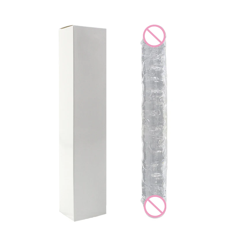 Double Head Dildo Big Dick for Women Oversized Thick Dummy Penis Can Be Used on Both Ends Lesbian Sex Toys Adult Game Products