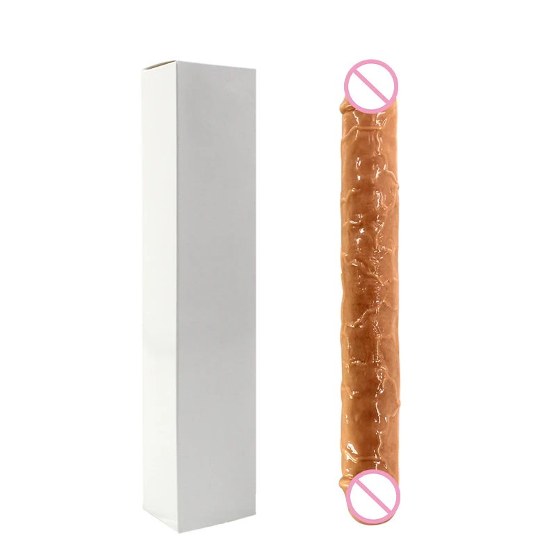 Double Head Dildo Big Dick for Women Oversized Thick Dummy Penis Can Be Used on Both Ends Lesbian Sex Toys Adult Game Products