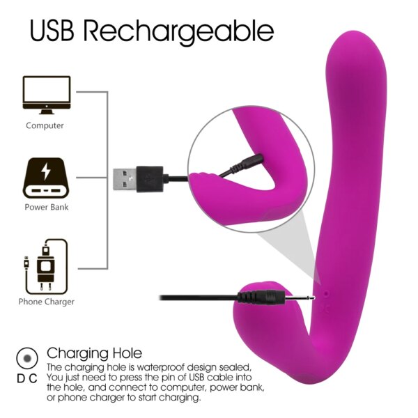 Sex toys Strapless Strapon Dildo Vibrator Lesbian Strap-on Penis Pegging Double Ended Dildo Adults Sex Toys for Women