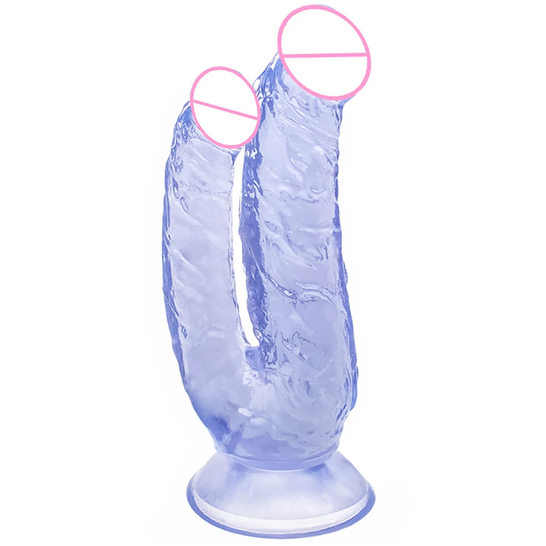 Double head Realistic Dildo Long Anal Plug for Women Men Couple Ended Flexible Big Penis Adult Sex Toy for Lesbian Sex Products