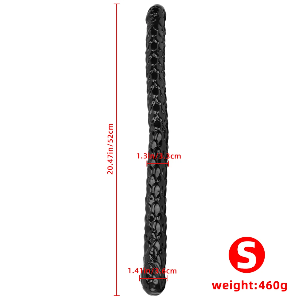 70cm Realistic Double Head Dildo Big Long Huge Vagina Anal Plug Masturbator Soft Couples Sex Toys for Men Women Lesbian Gay 18+