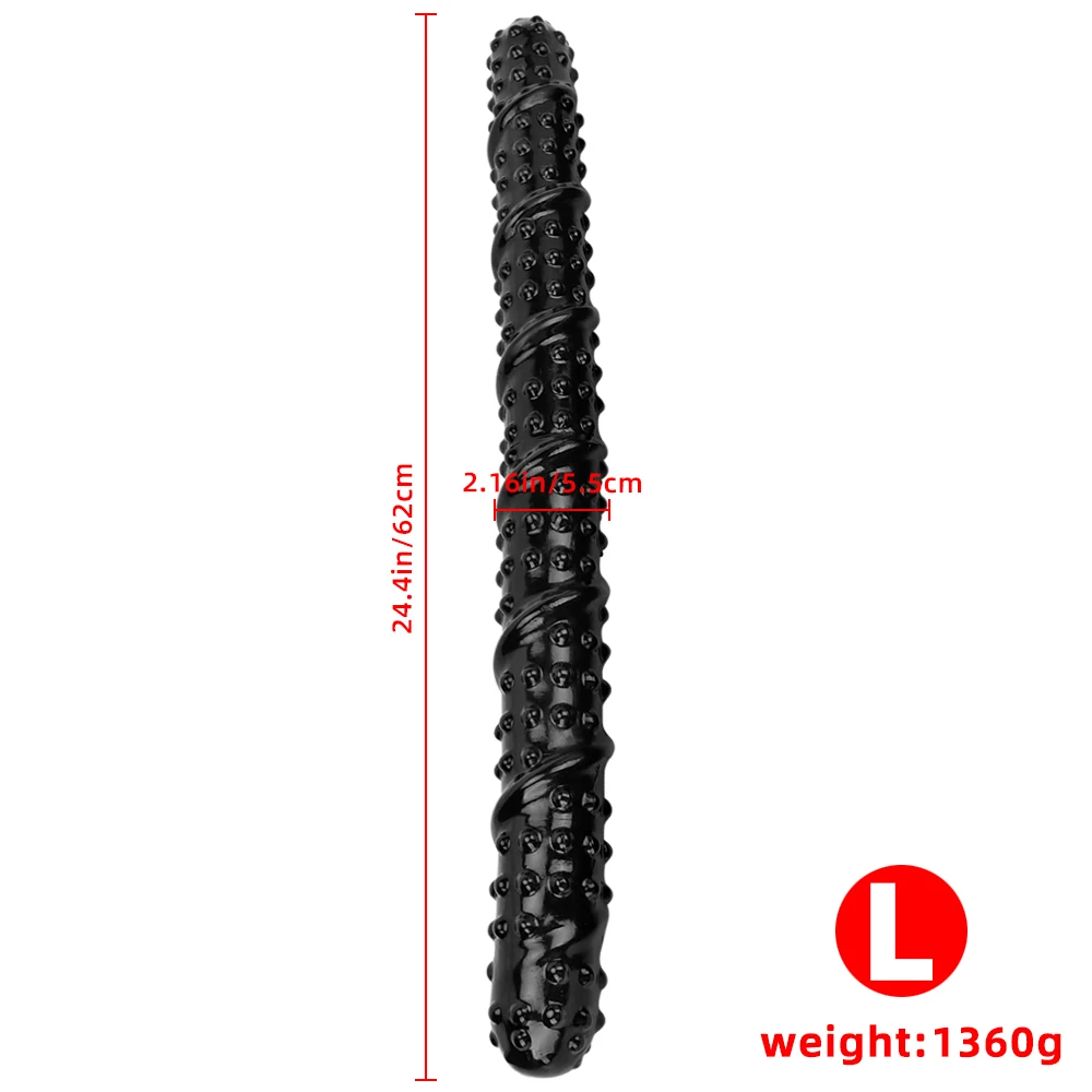 70cm Realistic Double Head Dildo Big Long Huge Vagina Anal Plug Masturbator Soft Couples Sex Toys for Men Women Lesbian Gay 18+