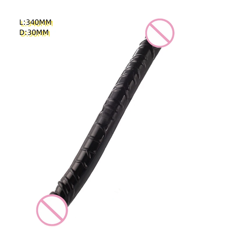 Double Head Realistic Dildo Long Anal Play Ended Dildo Flexible Big Penis Adult Sex Toys For Women Couples Lesbian Masturbators