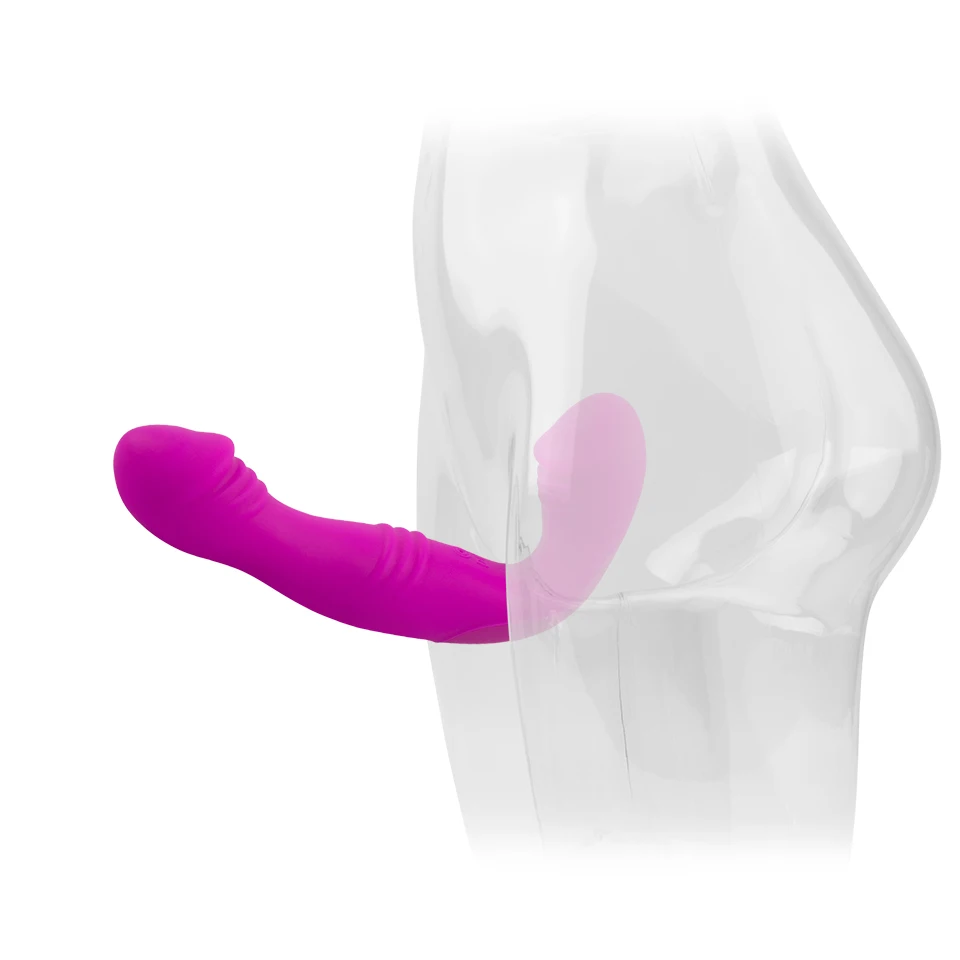 Erotic Sextoys Strapless Strapon Dildo Vibrator Lesbian Strap-on Penis Pegging Double Ended Dildo Adults Sex Toys for Women Erotic Sextoys Strapless Strapon Dildo Vibrator Lesbian Strap-on Penis Pegging Double Ended Dildo Adults Sex Toys for Women