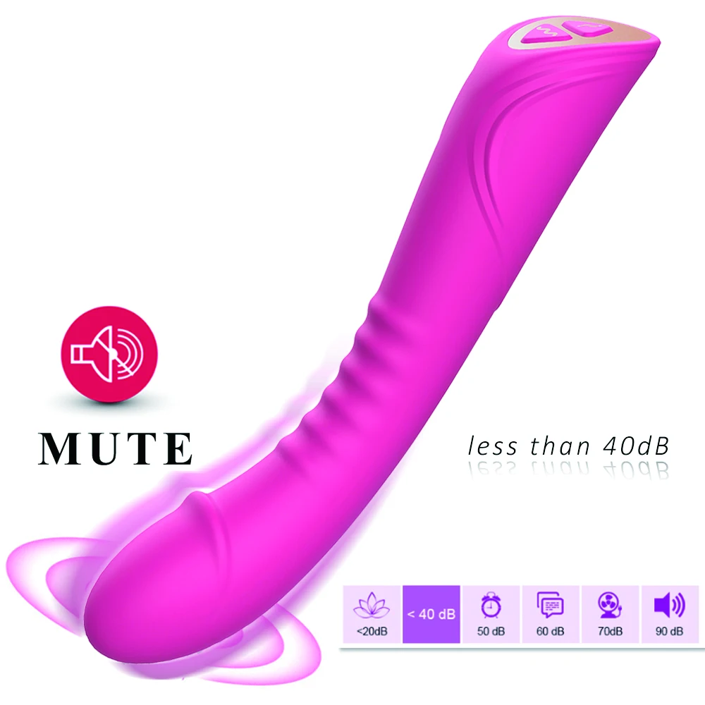 Large Size Real Dildo for Women Soft Silicone Powerful Vibrator  G-Spot Vagina Clitoris Stimulator Sex Toys for Adults