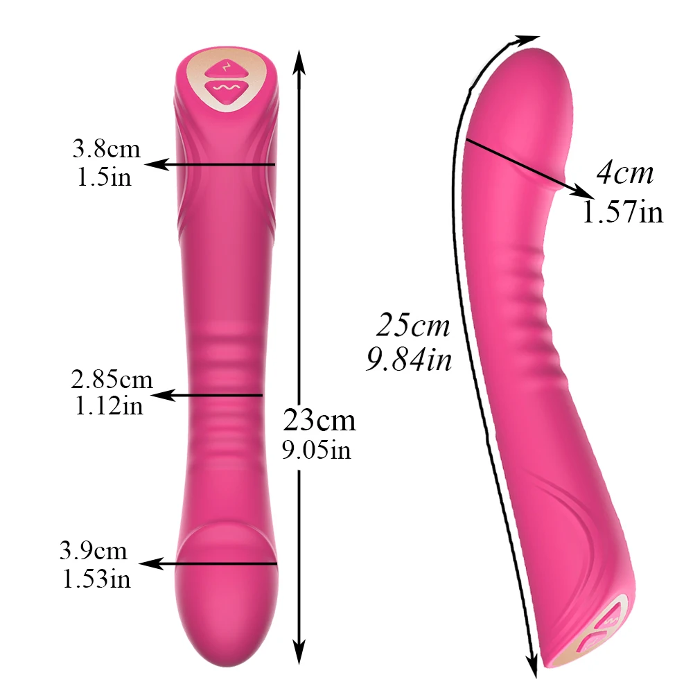 Large Size Real Dildo for Women Soft Silicone Powerful Vibrator  G-Spot Vagina Clitoris Stimulator Sex Toys for Adults