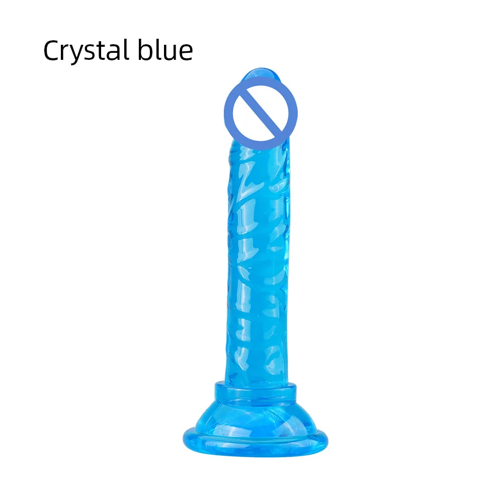 Realistic Mini Jelly Dildo Silicone Penis with Suction Cup G Spot Butt Plug Anal Toys Sex Toys for Women Female Masturbation