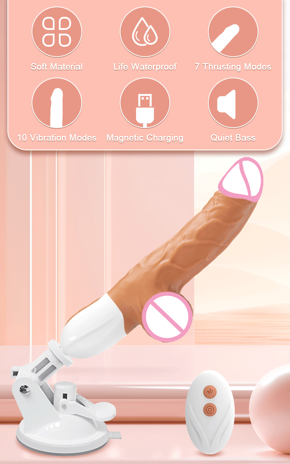 Sex Machine Telescopic Dildo Vibrator Automatic Thrust Massager Female G-spot Vaginal Stimulation Masturbation Tools for Women Sex Machine Telescopic Dildo Vibrator Automatic Thrust Massager Female G-spot Vaginal Stimulation Masturbation Tools for Women
