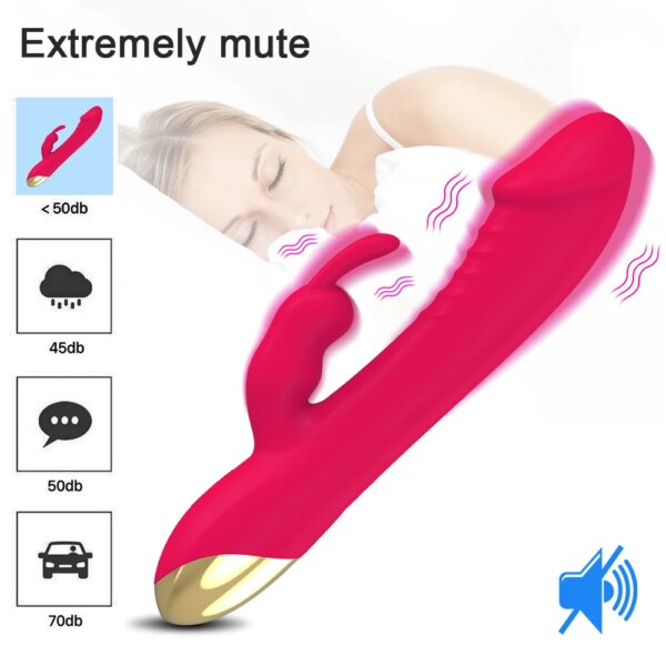 Dildo Vibrators for Women with Clit Stimulator 2 in 1 Clitoris Vaginal Anal Massager Machine Sex Toys for Couple Adults Good 18+