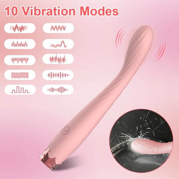 Beginner Powerful G-Spot Vibrators for Women Nipple Clitoris Stimulator Dildo Vagina Massager Sex Toys for Female Adult Orgasm