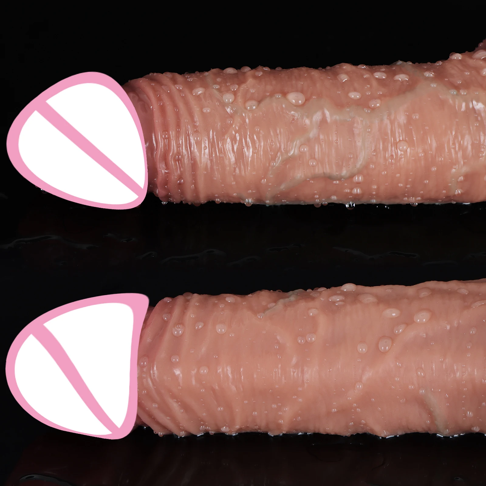 New Big Dildo Xxxl Sliding Foreskin Diameter 5-6cm Dildos Realistic Fantasy Dildо Xxl Sexy Tooys Mens Sex Toys For Coupels Penis