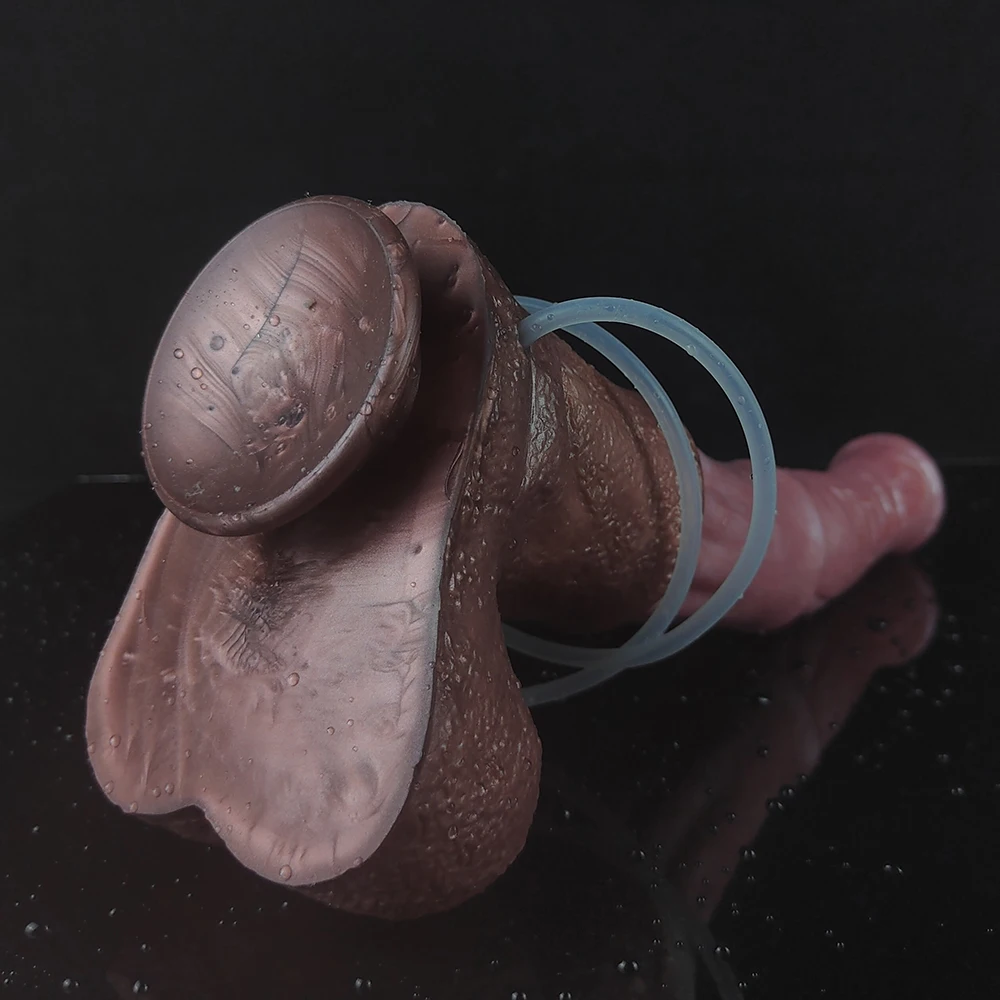FAAK Silicone Fantasy Ejaculation Dildo Size M L 35cm Long squirting Horse penis With Sucker Spray Liquid Function Sex Toys FAAK Silicone Fantasy Ejaculation Dildo Size M L 35cm Long squirting Horse penis With Sucker Spray Liquid Function Sex Toys