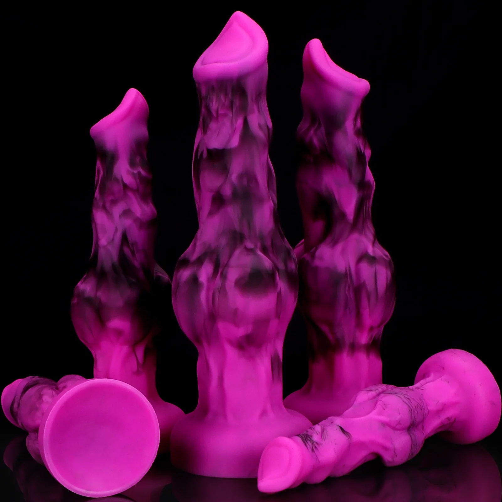 Xxl Silicone Fantasy Big Dog Dildo With Suction Cup Huge Penis Anal Plug Ass Plug Masturbator Prostate Massage Anal Sex Toys Gay