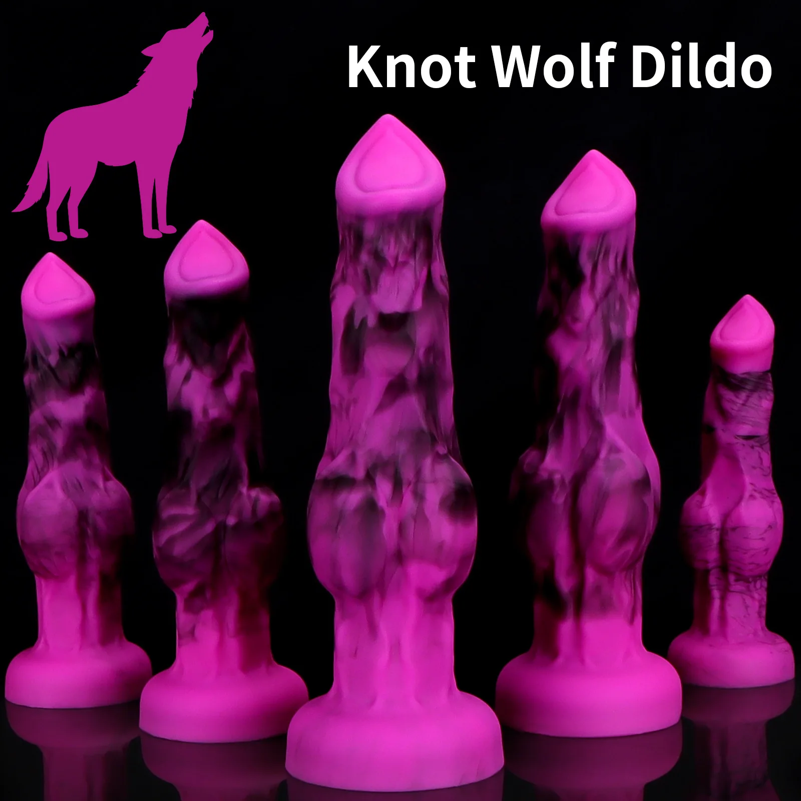 Xxl Silicone Fantasy Big Dog Dildo With Suction Cup Huge Penis Anal Plug Ass Plug Masturbator Prostate Massage Anal Sex Toys Gay