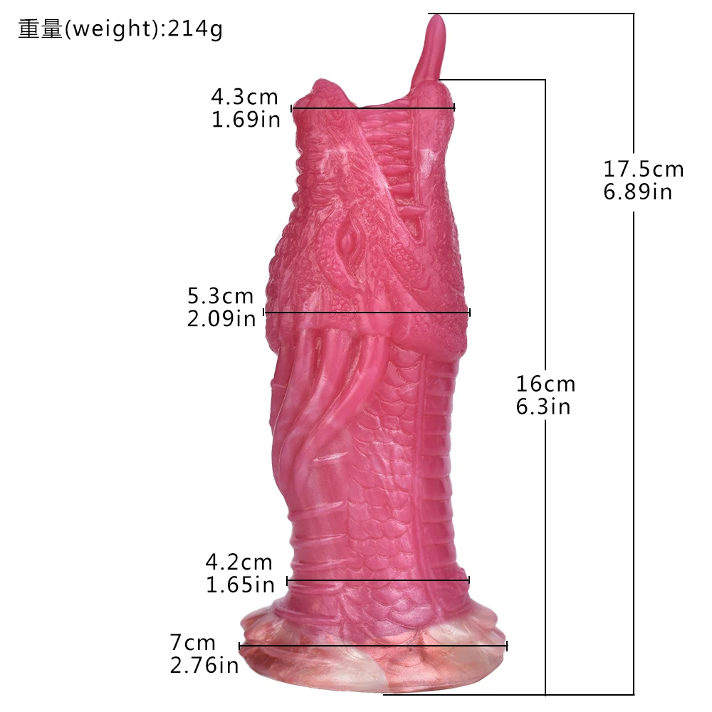 FAAK Fantasy Pneumatic Ovipositor Anal Beads Dragon Dog Knot Dildos Silicone Butt Plug Adult Game Masturbators For Women Men