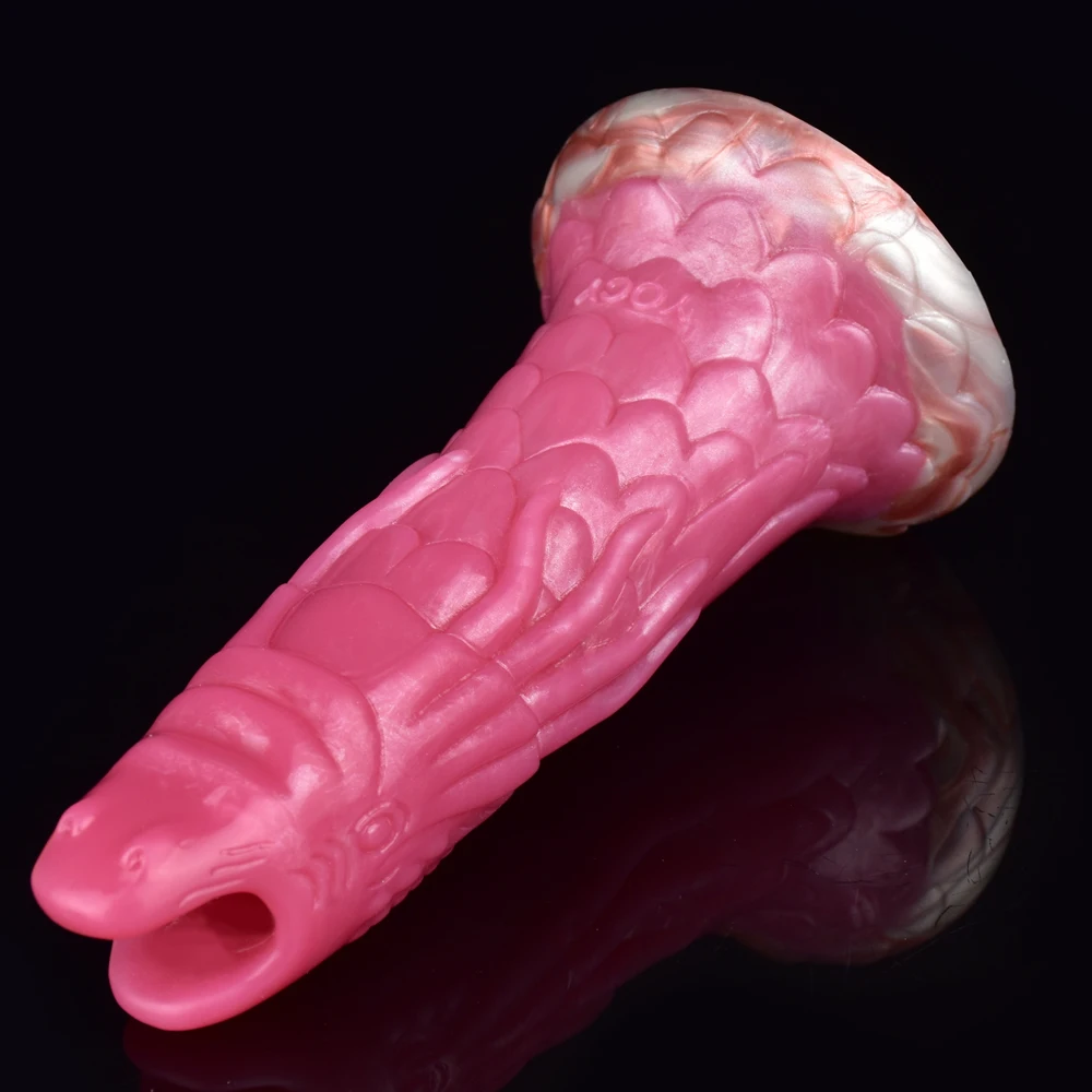 FAAK Fantasy Pneumatic Ovipositor Anal Beads Dragon Dog Knot Dildos Silicone Butt Plug Adult Game Masturbators For Women Men