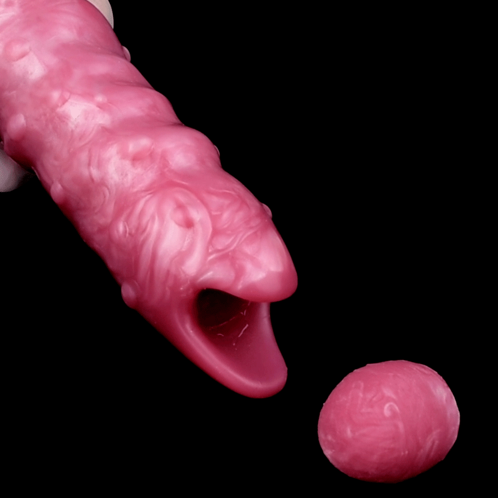 FAAK Fantasy Pneumatic Ovipositor Anal Beads Dragon Dog Knot Dildos Silicone Butt Plug Adult Game Masturbators For Women Men