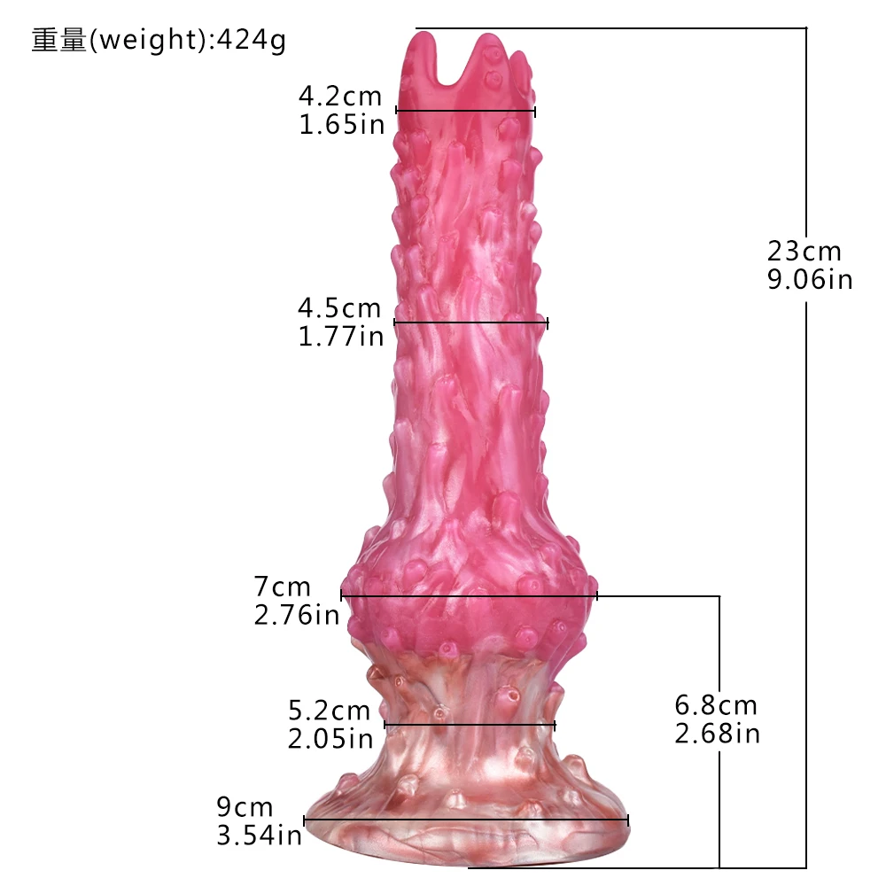 FAAK Fantasy Pneumatic Ovipositor Anal Beads Dragon Dog Knot Dildos Silicone Butt Plug Adult Game Masturbators For Women Men
