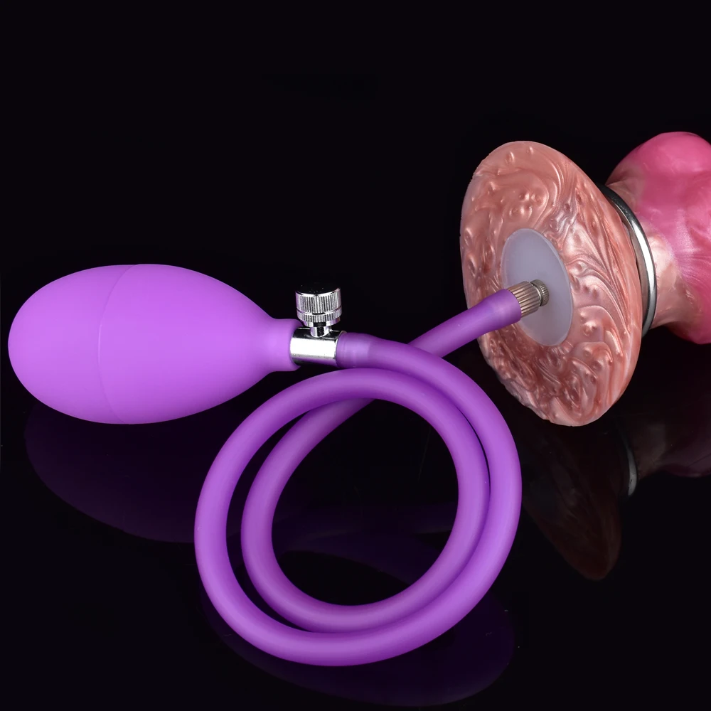 FAAK Fantasy Pneumatic Ovipositor Anal Beads Dragon Dog Knot Dildos Silicone Butt Plug Adult Game Masturbators For Women Men